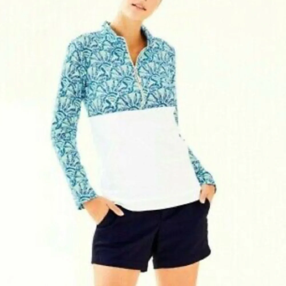 Lilly Pulitzer UPF 50+ Asher Popover - Picture 9 of 10